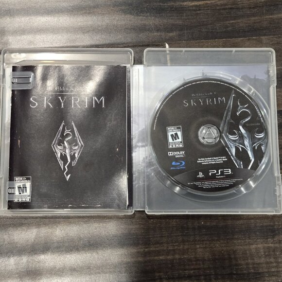 Sony PlayStation 3, PS3, The Elder Scrolls V: Skyrim. With Manual & Map - Picture 3 of 5